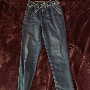 Hollister high rise mom jeans